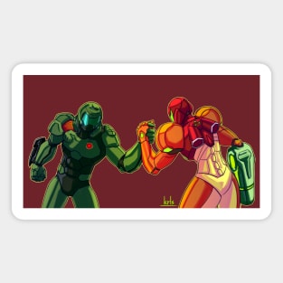 Samus and Slayer Magnet